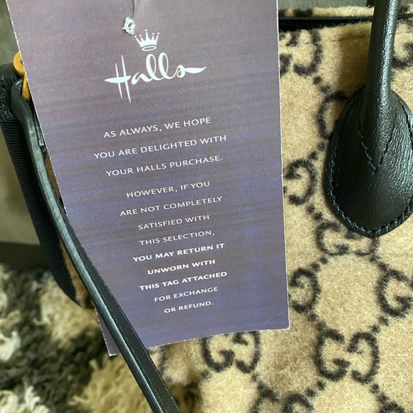 NWT Gucci wool monogram GG tote - Picture 2 of 8